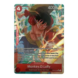 One Piece Monkey D. Luffy OP12-015 Alt Art Legacy of the Master OP12 English NM - Image 1