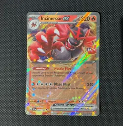 Incineroar EX 034/162 Holo - Temporal Forces - Pokemon Card - Near Mint - Image 1