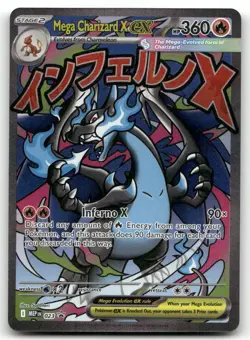 Mega Charizard X ex - Holo Promo ME: Mega Evolution Promo 023 NM - Image 1