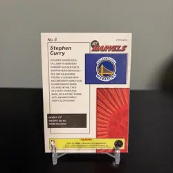 2023-24 Panini Nba Hoops Premium Stock - Retro Net Marvels Stephen Curry #8 - Image 2