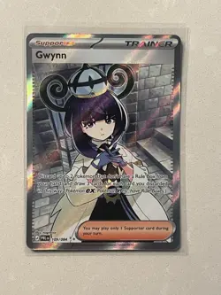 Gwynn 109/084 Pokemon Pitch Black Ultra Rare Full Art - NM - Image 1