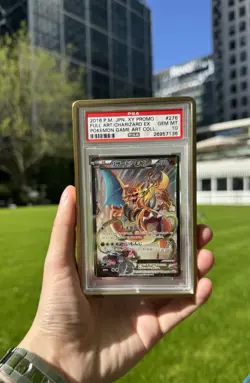 Full-Art Charizard EX Art Collection Pokemon 2016 Promo Japanese 276/XY-P PSA 10 - Image 1