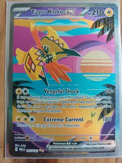 Tapu Koko ex 247/182 SV04: Paradox Rift Special Illustration Rare 🔥 - Image 1