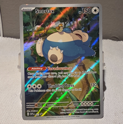 The Pokemon Company Snorlax 051 SV Scarlet & Violet Promo Holo 2023 EN 150HP - Image 1