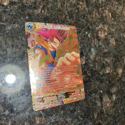 SSG Son Goku Rapidfire Response Alt Art GOLD Foil Dragon Ball Super Card | NM - Image 3