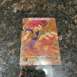 SSG Son Goku Rapidfire Response Alt Art GOLD Foil Dragon Ball Super Card | NM - Image 4