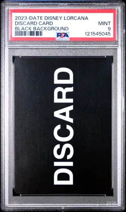 2023 Disney Lorcana Filler Card Discard Card PSA 9 - Image 1