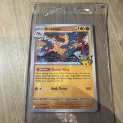 Pokemon Chicago Field Museum Fossil Archeops Promo Card 051/086 Sealed - Image 1