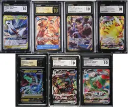 Lot of 5 CGC 10 and 2 CGC Pristine Slabs/Cards (See pics and description) - Image 1