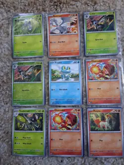 Pokemon Stellar Crown Reverse Holo + Holo Lot (185) Cards Mint some Duplicates - Image 4
