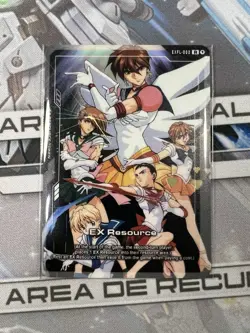 Gundam TCG Custom EX Resource Foil Card – Original Back – MAGICAL WING - Image 1