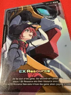 Gundam TCG Custom EX Resource Foil Card – Original Back – MACHU (GQ) - Image 2