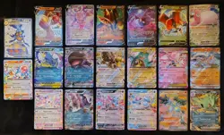 Pokemon TCG 20 Card Bundle Lot Collection All Holo EX And V NM+ Great Value - Image 1