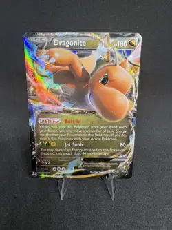 ✅ 🇦🇺 Dragonite EX 74/111 XY Furious Fists Holo NM Pokemon TCG Card - Image 1