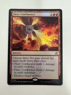 Fiery Confluence Foil MTG Magic the Gathering Card NM Near Mint TLE - Image 1