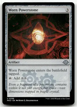 Worn Powerstone #298 (NM) Modern Horizons 3 MH3 Magic MTG - Image 1