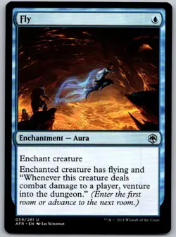 Fly 59 Uncommon Adventures in the Forgotten Realms Magic: The Gathering NM - Image 1