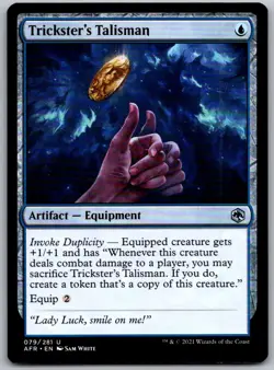 Trickster's Talisman 79 Adventures in the Forgotten Realms Magic: The Gathering - Image 1