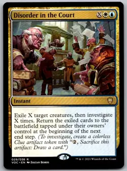 Disorder in the Court 29 Commander: Innistrad: Crimson Vow Magic - Image 1