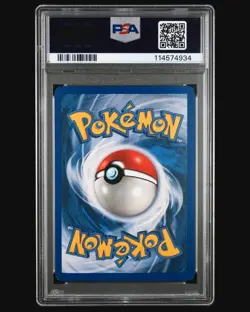 2003 Pokemon Black Star Promo #013 Meowth-Holo Black Star Promo PSA 8 with SWIRL - Image 2