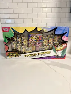 Pokemon TCG Focused Fighters Premium Collection Box Ascended Hero’s - Image 1
