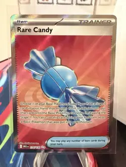 The Pokemon Company Rare Candy Me01: Mega Evolution 175/132 Secret Rare Holo - Image 1
