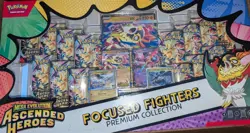 Pokemon Ascended Heroes Focused Fighter Premium Collection Sealed - Image 1