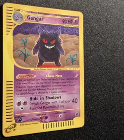 Pokemon EXPEDITION - #13/165 Gengar - Holo - ENG - SWIRL - Moderately Played- - Image 5