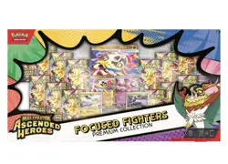 (2) Pokemon Ascended Heroes Focused Fighters Premium Collection Boxes - In Hand - Image 1