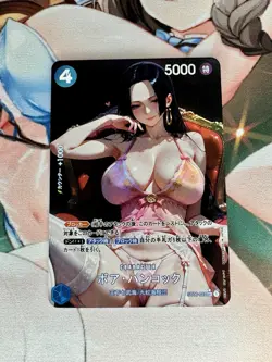 Boa Hancock One Piece 🏴‍☠ Pirate Goddess Story Waifu Anime Custom Card - Image 1