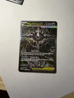 Mega Darkrai ex 116/084 Pitch Black Special Illustration Rare Pokemon English - Image 1