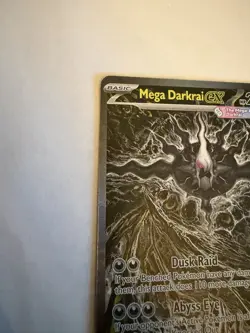 Mega Darkrai ex 116/084 Pitch Black Special Illustration Rare Pokemon English - Image 3