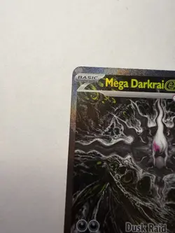 Mega Darkrai ex 116/084 Pitch Black Special Illustration Rare Pokemon English - Image 4