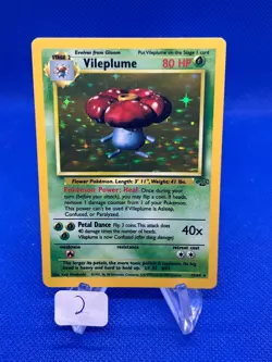VTG 1999 Pokemon Jungle Unlimited Vileplume 15/64 Holo Rare NM -2 - Image 1