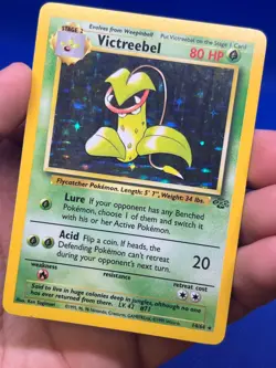 VTG 1999 Pokemon Jungle Unlimited Victreebel 14/64 Holo Rare NM -2 - Image 2