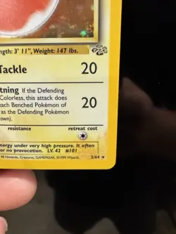 Pokemon TCG Electrode Jungle 2/64 Holo Rare Unlimited English 1999 90HP - Image 5