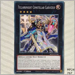 Tellarknight Constellar Caduceus - MP24-EN344 - Common 1st Edition Yugioh - Image 1