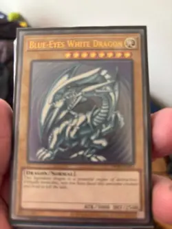yugioh blue eyes white dragon ultimate rare OTS full sleeved - Image 1