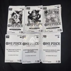 One Piece Release Event Pack Lot of 72 Sealed (welcome & Tournament Pack) - Image 1