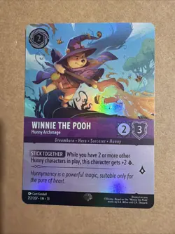 Attack of the Vine! Disney Lorcana Winnie the Pooh - Hunny Archmage Epic 212/207 - Image 1