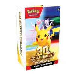 PRE-SALE Pokemon TCG 30th Celebration Booster Bundle - 6 Booster Packs pre order - Image 1