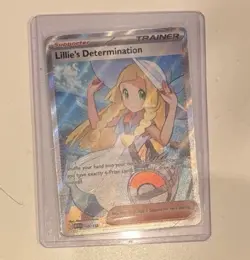 The Pokemon Company Lillie's Determination Full Art Holo Ultra Rare - Image 1
