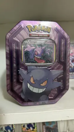 2016 Pokemon TCG Gengar Collector Tin Factory Sealed Nintendo - Image 1