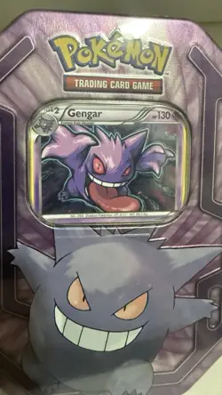 2016 Pokemon TCG Gengar Collector Tin Factory Sealed Nintendo - Image 2