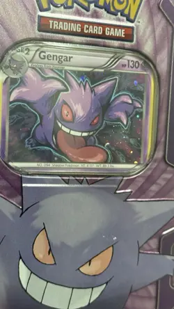 2016 Pokemon TCG Gengar Collector Tin Factory Sealed Nintendo - Image 3