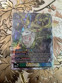 Digimon Card Game Cernumon Alternate Art EX9-045 SR Versus Monsters - Image 1