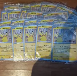 20x Pokemon Pikachu At The Museum Jumbo Promo Card *Brand New And Sealed* - Image 1