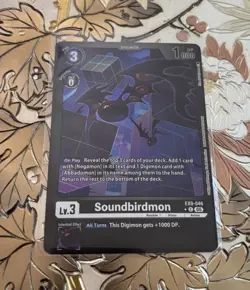 Digimon Card Game Soundbirdmon Limited Foil EX9-046 Versus Monsters - Image 1