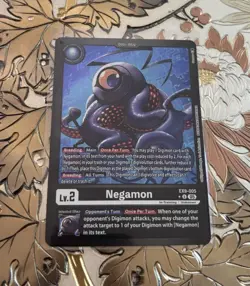 Digimon Card Game Negamon Limited Foil EX9-005 Versus Monsters - Image 1