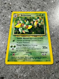Pokemon TCG Cards Bellossom 3/111 Neo Genesis Holo Rare NM * SWIRL * - Image 5